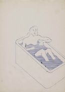 Untitled (Frau in Badewanne)
