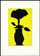 Donald Baechler - Flower (Prints and Multiples) h: 25.5 x w: 18 in / h: 64.8 x w: 45.7 cm