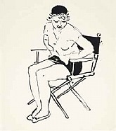 David Hockney - Celia in the Director's Chair (Prints and Multiples)