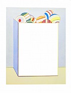 Wayne Thiebaud - Boxed Balls, from Recent Etchings II (Prints and Multiples) h: 29.6 x w: 22.9 in / h: 75.2 x w: 58.2 cm