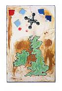 Jane Hammond - Jack London (Paintings) h: 25 x w: 16 in / h: 63.5 x w: 40.6 cm