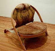 Richard Artschwager - Chair / Chair (Mixed Media) h: 39 x w: 40 x d: 52 in / h: 99.1 x w: 101.6 x d: 132.1 cm