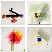 Richard Tuttle - Lable #5-8 (Prints and Multiples) h: 16 x w: 16 in / h: 40.6 x w: 40.6 cm