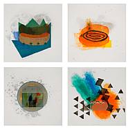 Richard Tuttle - Lable #13-16 (Prints and Multiples) h: 16 x w: 16 in / h: 40.6 x w: 40.6 cm