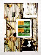 Jasper Johns - Ventriloquist (Prints and Multiples) h: 41.8 x w: 29 in / h: 106.2 x w: 73.7 cm