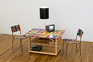 Franz West - Creativity: Furniture Reversal (Installations) h: 28.5 x w: 38 x d: 28 in / h: 72.4 x w: 96.5 x d: 71.1 cm