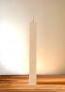 Franz West - Kleines Passstück (Small Adaptive) (Sculptures) h: 74.4 x w: 7.9 x d: 9.1 in / h: 189 x w: 20.1 x d: 23.1 cm