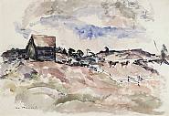 William Meyerowitz - New Jersey Farm (Paintings) h: 15.5 x w: 22.5 in / h: 39.4 x w: 57.2 cm