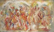 William Meyerowitz - Tchaikovsky and Dance (Paintings) h: 24 x w: 20 in / h: 61 x w: 50.8 cm
