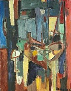 C066 - Composition 64 - 2 - Nature Morte à la Chaise Bleue