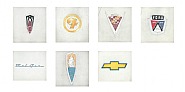 Ed Ruscha - Motor City (Prints and Multiples) h: 7 x w: 6.5 in / h: 17.8 x w: 16.5 cm