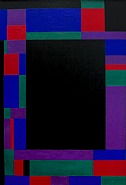 Ilya Bolotowsky - Black Rectangle (Paintings)
