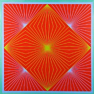 Richard Anuszkiewicz - Rendered Visible (Paintings)