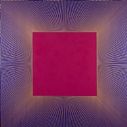 Richard Anuszkiewicz - Deep Magenta Square