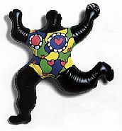 Niki de Saint Phalle - Inflatable Doll (Sculptures) h: 82 cm / h: 32.3 in