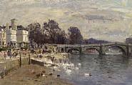 Edward Seago - <I>Richmond Bridge</I> (Paintings) h: 20 x w: 30 in / h: 50.8 x w: 76.2 cm