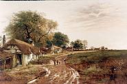 Benjamin Williams Leader - <i>Sunshine After Rain</i> (Paintings) h: 32 x w: 48 in / h: 81.3 x w: 121.9 cm