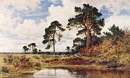 Benjamin Williams Leader - <i>The Breezy Morn</i> (Paintings) h: 30 x w: 48 in / h: 76.2 x w: 121.9 cm