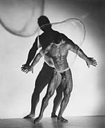 Herb Ritts - 'Male Nude With Bubble', Los Angeles, 1987 (Photographs) h: 20 x w: 24 in / h: 50.8 x w: 61 cm