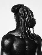 Herb Ritts - Djimon with Octopus, Hollywood (Photographs) h: 30 x w: 24 in / h: 76.2 x w: 61 cm