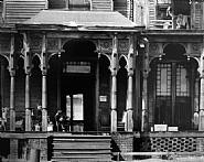 Walker Evans - Boarding House Porch, Birmingham, Alabama (Photographs) h: 8 x w: 10 in / h: 20.3 x w: 25.4 cm
