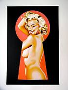 Mel Ramos - Peek a Boo Marylin (Prints and Multiples) h: 31.5 x w: 23 in / h: 80 x w: 58.4 cm