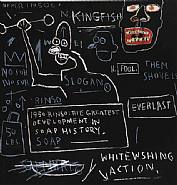 Jean-Michel Basquiat - Untitled (Rinso) (Prints and Multiples) h: 40 x w: 40 in / h: 101.6 x w: 101.6 cm
