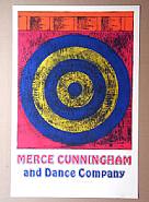 Jasper Johns - Target (Merce Cunningham and Dance Company) (Prints and Multiples) h: 35.4 x w: 23.2 in / h: 89.9 x w: 58.9 cm