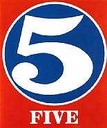 Robert Indiana - (5) Five (Prints and Multiples)