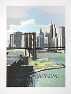 Richard Estes - East River (Prints and Multiples) h: 30 x w: 23 in / h: 76.2 x w: 58.4 cm
