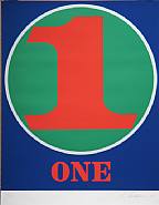 Robert Indiana - (1) One (Prints and Multiples)