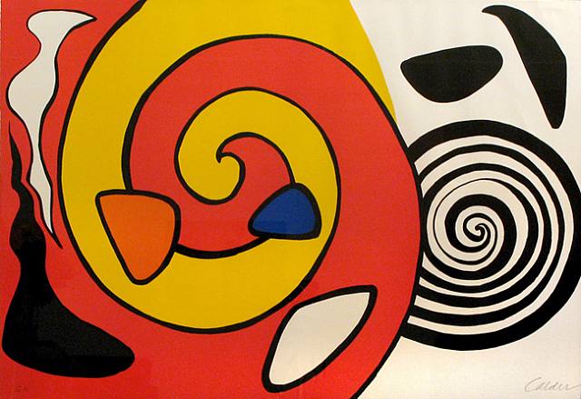  Alexander Calder, Escargot