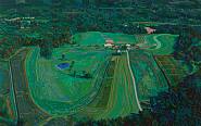 Farm from a Helicopter