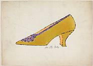 Andy Warhol - A La Recher chy Du Shoe Perdu, Shoe Fly Baby (Prints and Multiples) h: 9.5 x w: 13.5 in / h: 24.1 x w: 34.3 cm
