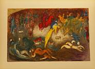 Marc Chagall - Chloé is carried off by the Methymneans, 1961