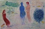 Marc Chagall - Chloe's Judgement, 1961