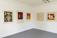 Pablo Picasso: Originalgraphik und Illustrierte Bücher, Ausstellungsansicht Galerie Fetzer 2013