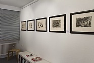 Pablo Picasso: Originalgraphik und Illustrierte Bücher, Ausstellungsansicht Galerie Fetzer 2013