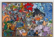 Erró - Manga picasso Nr. 1 (Paintings) h: 98 x w: 130 cm / h: 38.6 x w: 51.2 in