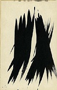 Hans Hartung - CP 2575- 96 (Works on Paper (Drawings, Watercolors etc.)) h: 19 x w: 12.3 cm / h: 7.5 x w: 4.8 in