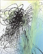 Hans Hartung - T1989-K40 010-0 (Paintings) h: 162 x w: 130 cm / h: 63.8 x w: 51.2 in