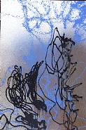 Hans Hartung - T1989-K41 07-0 (Paintings) h: 195 x w: 130 cm / h: 76.8 x w: 51.2 in