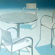 Underwater cafe white