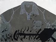 Antoni Tàpies - Camisa (Works on Paper (Drawings, Watercolors etc.)) h: 23.6 x w: 30.4 in / h: 59.9 x w: 77.2 cm