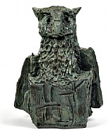 Jean Paul Riopelle - Hibou Roc (Sculptures) h: 54.8 x w: 44 x d: 27.3 cm / h: 21.6 x w: 17.3 x d: 10.7 in