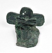 Jean Paul Riopelle - Famine Demi-Éléphant (Sculptures) h: 13 x w: 21.5 x d: 21.5 cm / h: 5.1 x w: 8.5 x d: 8.5 in