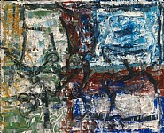 Jean Paul Riopelle - À l'ombre (Paintings) h: 80.5 x w: 101 cm / h: 31.7 x w: 39.8 in