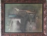 Wifredo Lam - Untitled (Paintings) h: 80 x w: 100 cm / h: 31.5 x w: 39.4 in