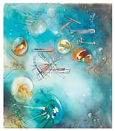 Roberto Matta - Untitled (Paintings) h: 134 x w: 117 cm / h: 52.8 x w: 46.1 in