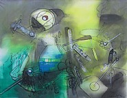 Roberto Matta - Untitled (Paintings) h: 45 x w: 57 in / h: 114.3 x w: 144.8 cm